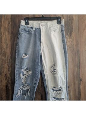 Vervet Los Angeles Jeans Style V2804 Cut 52421 Two Toned Denim Jeans 25